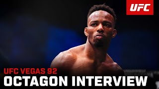 Lerone Murphy Octagon Interview | Ufc Vegas 92