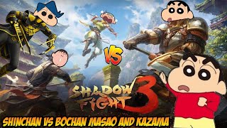 Shinchan vs bochan masao and kazama in shadow fight 3 😱 | shinchan playing shadow fight 🔥 | hindi screenshot 3