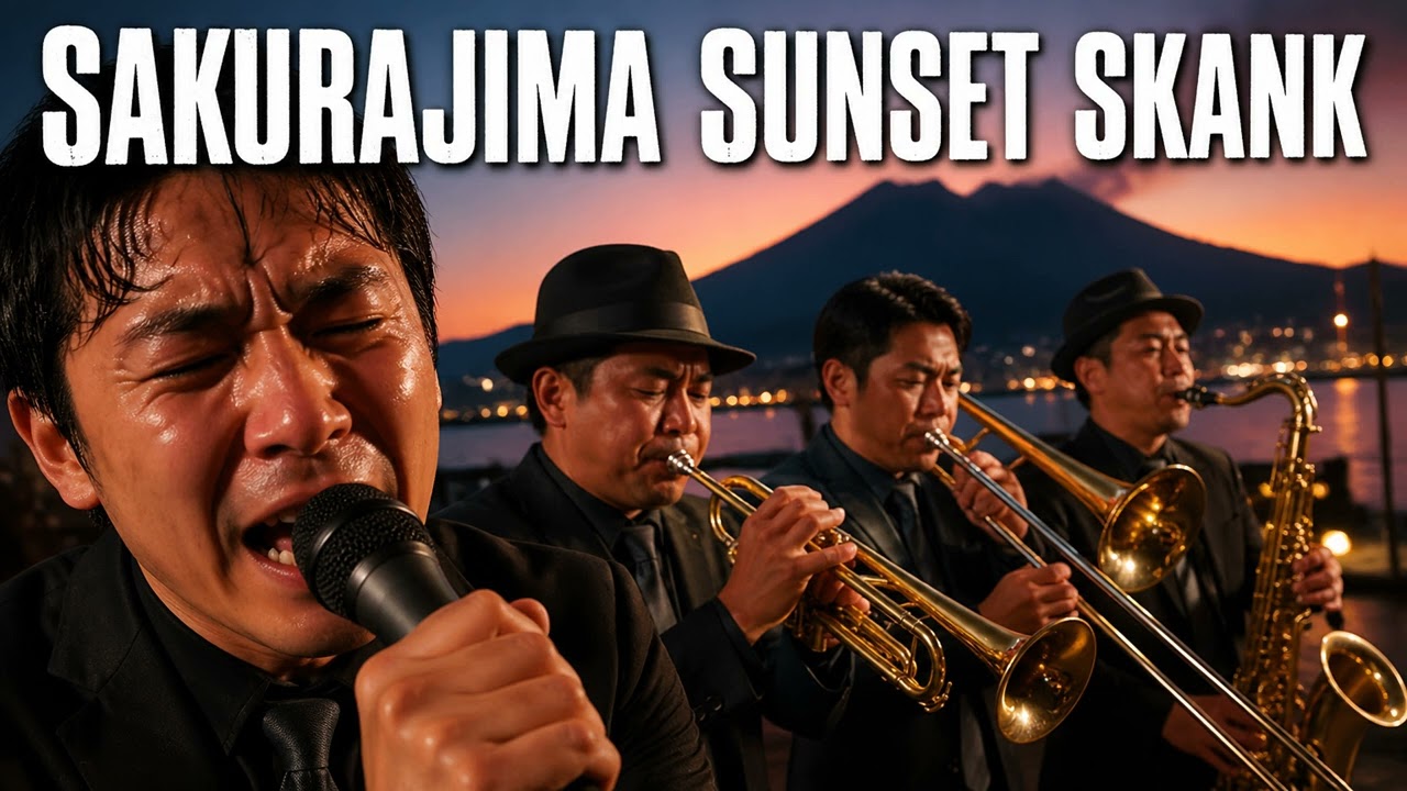 Hiro Yamagata SAKURAJIMA SUNSET 桜島　鹿児島 鹿児島 / スカロック】潮風で海辺を歩く気分になれるBGM | Sakurajima
