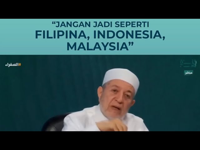 Jangan Jadi Seperti Filipina,Indonesia Dan Malaysia - Dr Ayman Suwaid class=