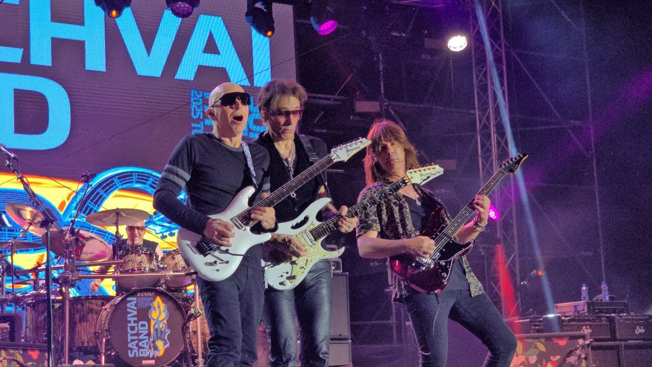 SATCHVAI Band - Ice 9 / The Crying Machine @Beograd 30.07.2025.