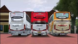 Hunting kedatangan & kepergian bus di SMAN 1#bussimulatorid 