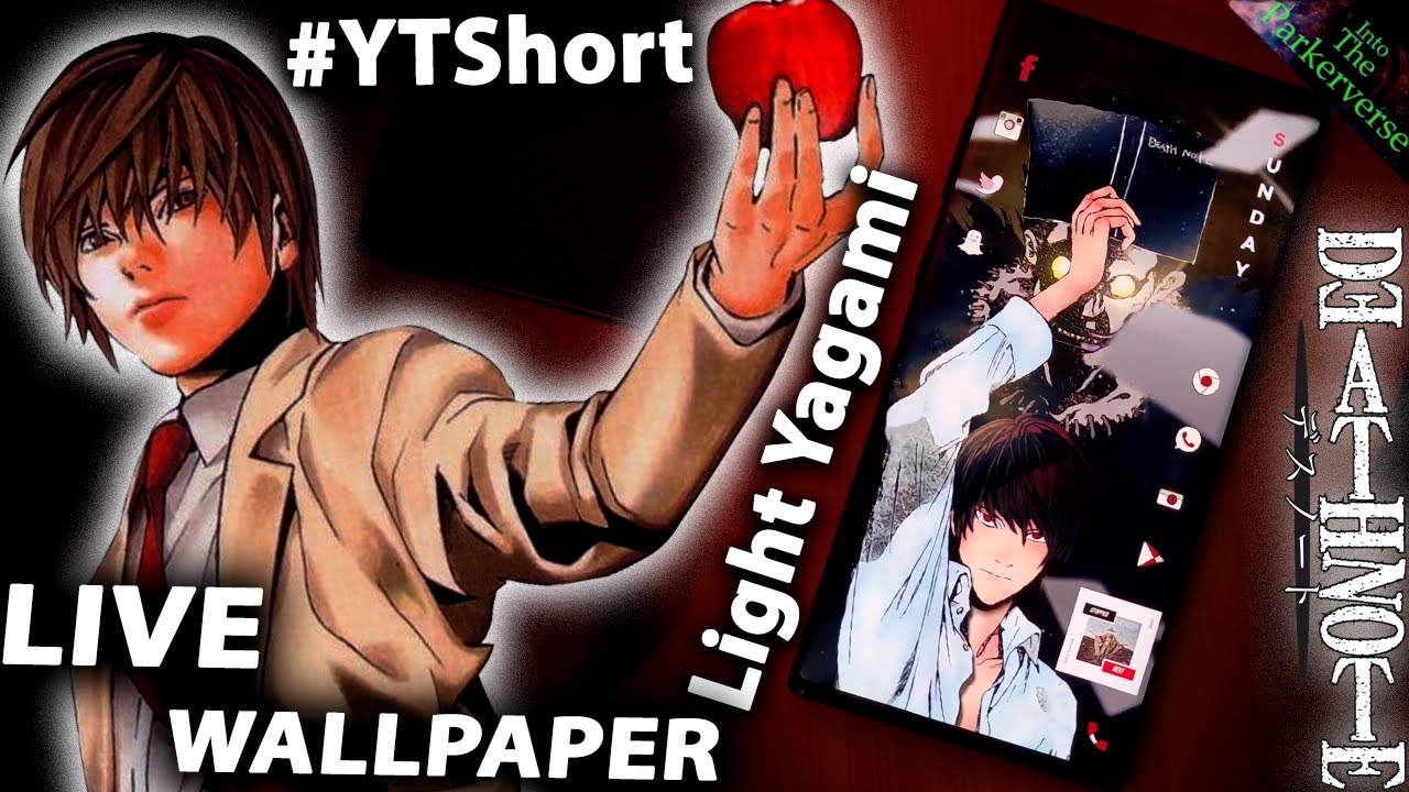 I AM KIRA - Light Yagami - Death Note android theme - #shorts # ...