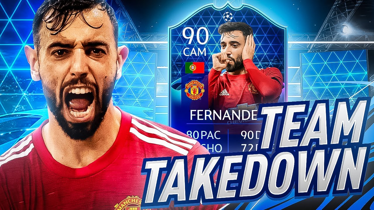 HUGE ICON DISCARD!!! 90 TOTGS BRUNO FERNANDES TEAM TAKEDOWN!