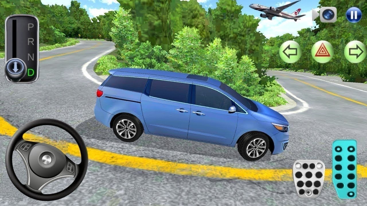 New Blue Kia Stuck SU78 Flying Sky To Road - 3d Driving Class android game play || Car Game #gaming