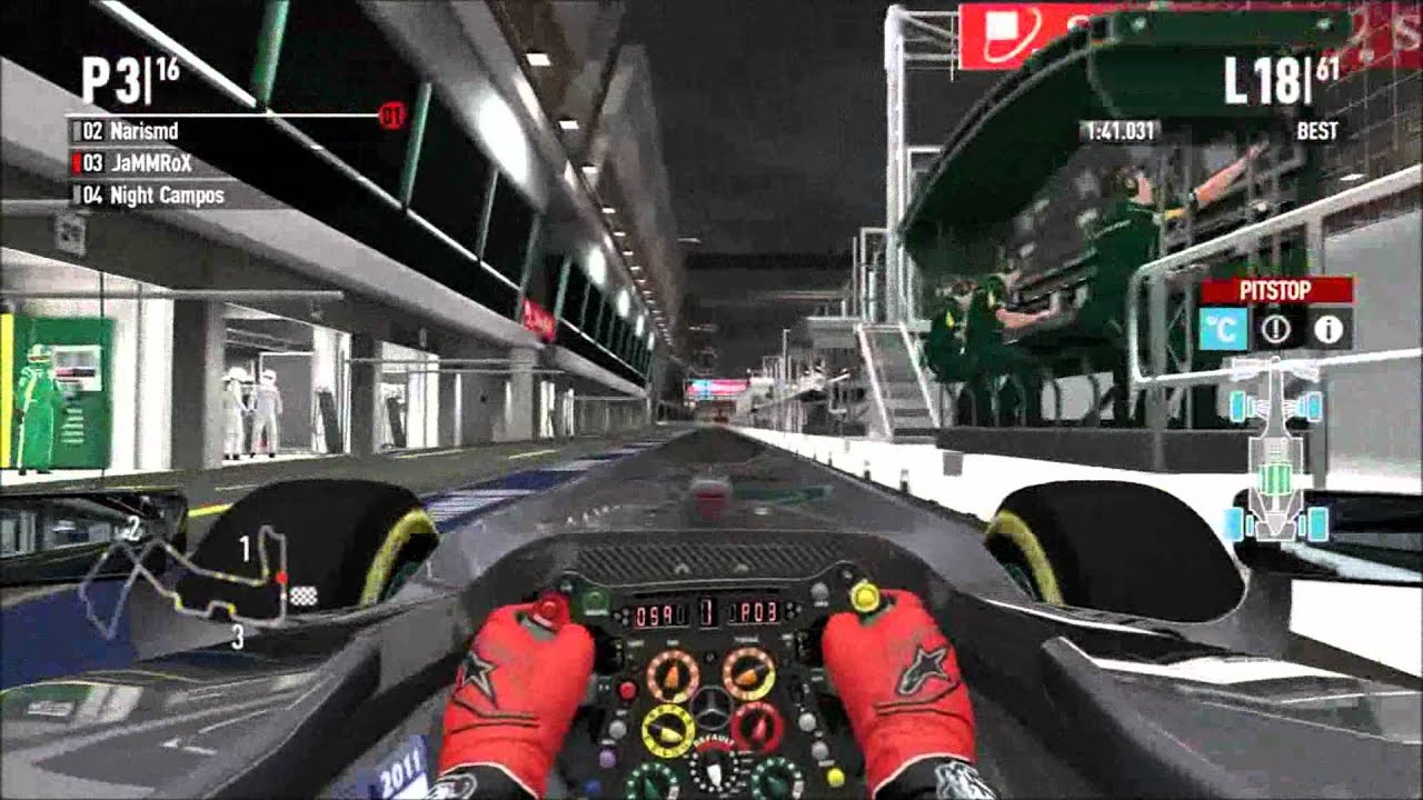 Campeonato F1 2011 ATINX - GP de Cingapura / Marina Bay