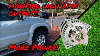 How to upgrade your Lexus GX470 alternator to HIGH AMP⚡