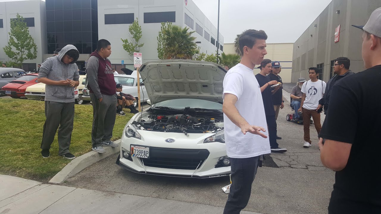 Vlog TJ Hunt and Calvin Car Meet plus California! (Now Im THAT guy at