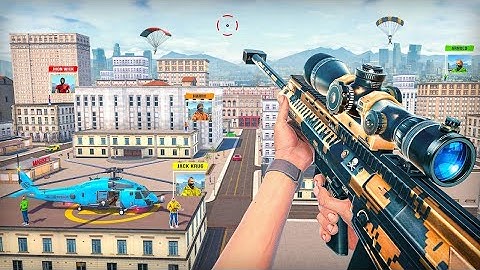 Sniper Shot 3D: Offline Gun Shooting Game _ Android GamePlay