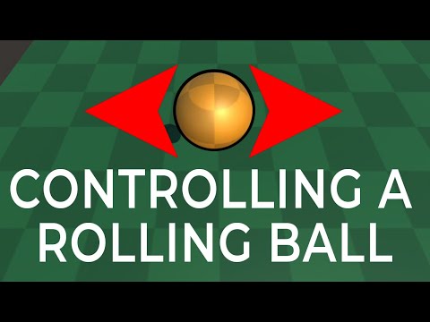 How to control a rolling ball in 7 minutes - Unity Basics