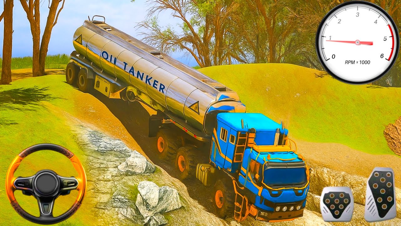 OffRoad Euro Truck Driving Simulator - Real Cargo Heavy Transport Multiplayer - Android Gameplay 