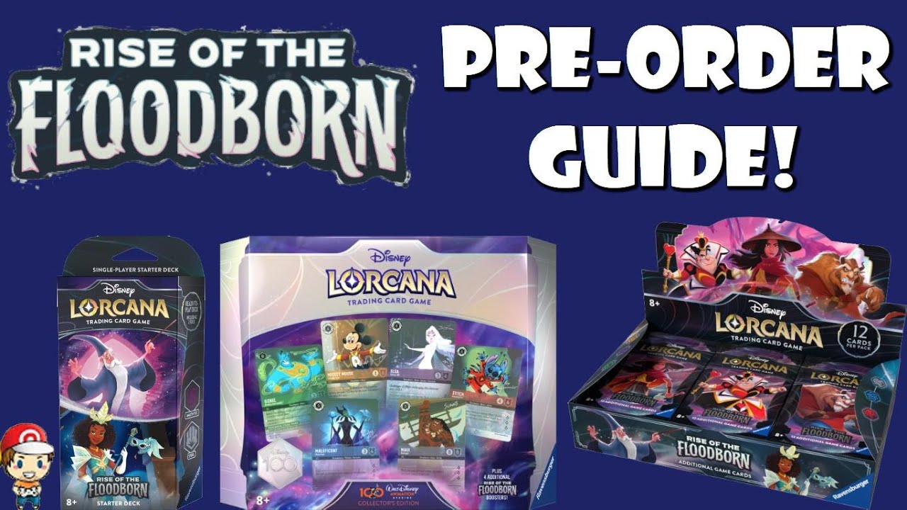The Complete Disney Lorcana: Rise of the Floodborn Pre-Order Guide!