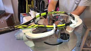 Stringing Hybrid (Two Piece) Babolat Pure Aero VS