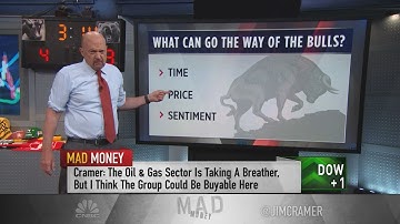 Jim Cramer says stocks may bottom sooner than expected because Wall Street is so negative