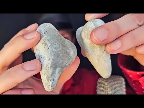 Szuranie kamieniami ASMR