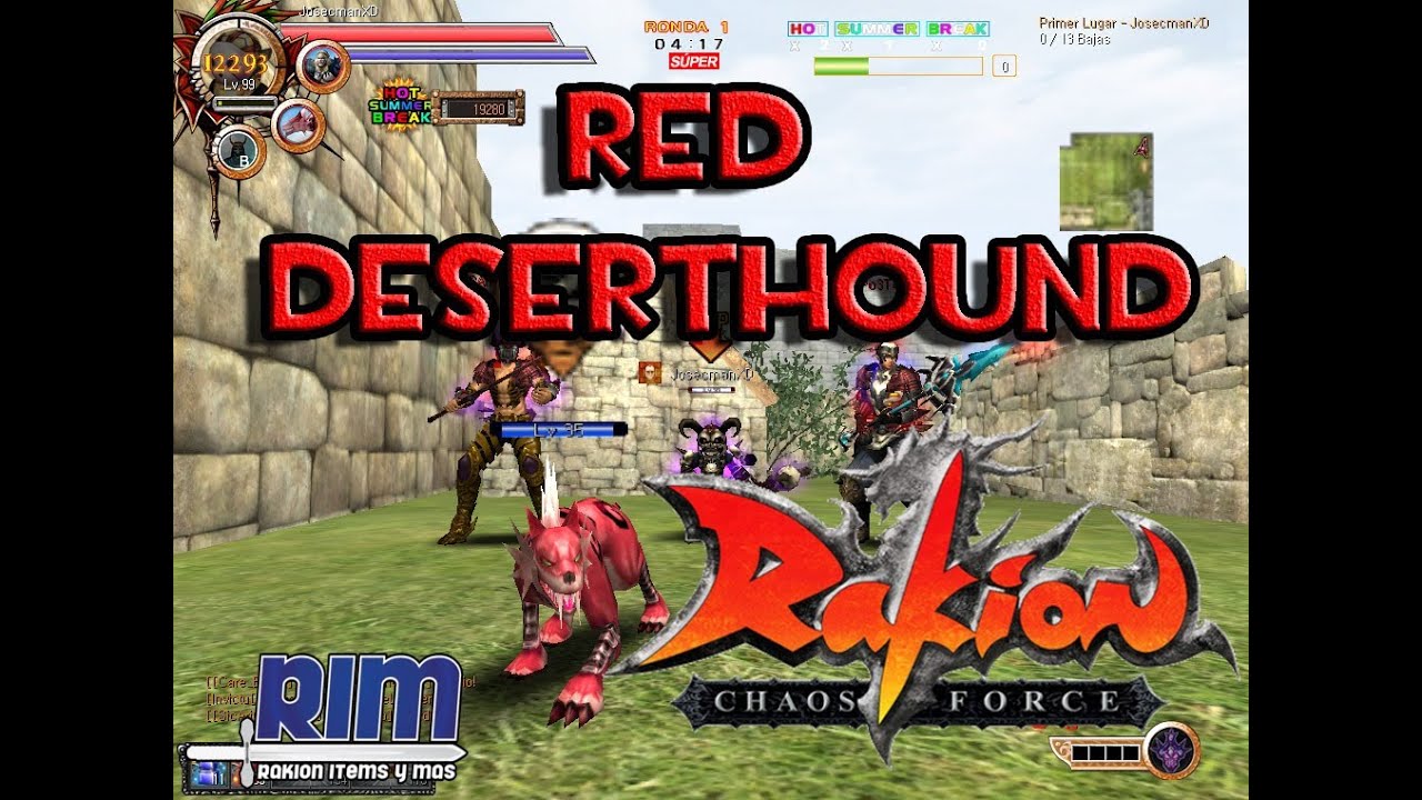 Rakion - Nueva Criatura , Cell "RedDesertHound" Vs Otros Cells 99