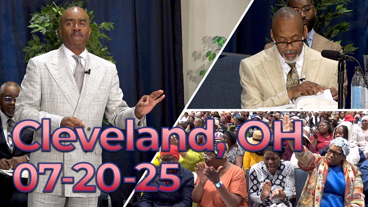 First Church TOG Broadcast July 20th, 2025 Sunday AM Edited With Scriptures from Cleveland, Ohio