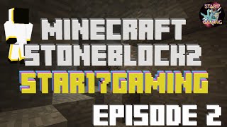 MINECRAFT STONEBLOCK 2. Episode 2. TINKERS CONSTRUCT QUESTS screenshot 2