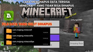 Cara Menghapus Data Minecraft Yang Tidak Bisa Dihapus