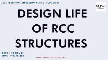 Session 27 - Design life of RCC structure - Live technical discussion