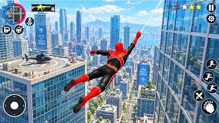 Spider Rope Hero Gangster City Battle - Android Gameplay screenshot 4