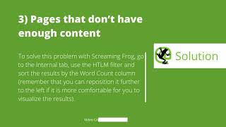 SEO AUDIT  10 MISTAKES YOU CAN CORRECT WITH SCREAMING FROG
