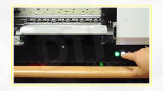 How to reset the printer with a solid white light error - DTF PRO Model J DTF Printer