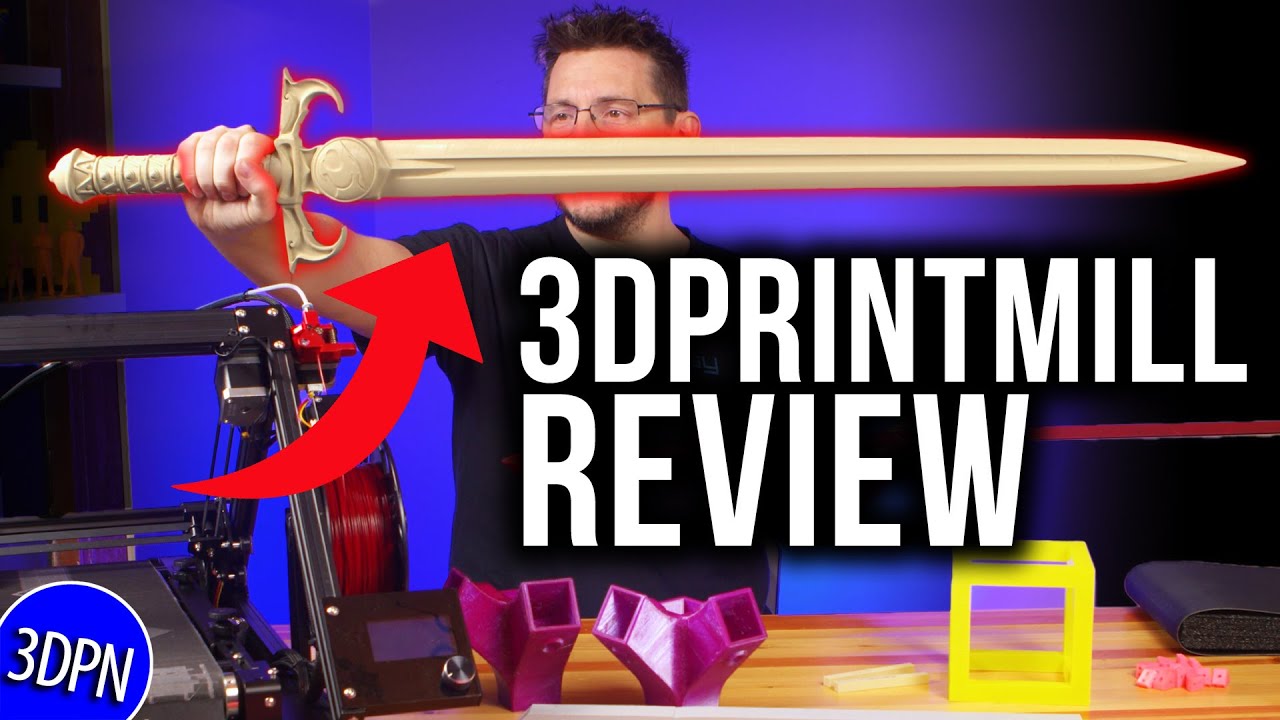 Creality CR-30 / Naomi Wu's 3DPrintMill Review - SWORD OF OMENS