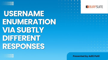 Lab: Username enumeration via subtly different responses