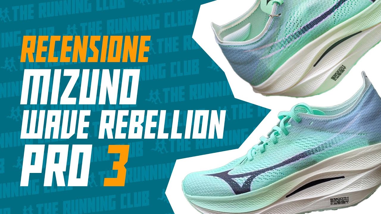 Mizuno Wave Rebellion Pro 3, una racer decisamente originale