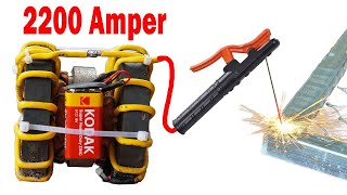 Easily Make a Powerful Welder with a 9v Battery!
