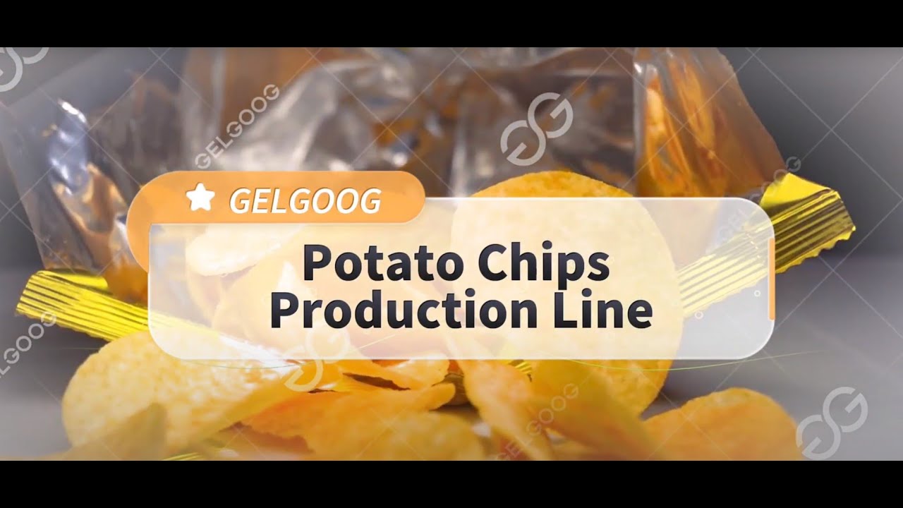 Fully Automatic Potato Chips Manufacturing Equipment