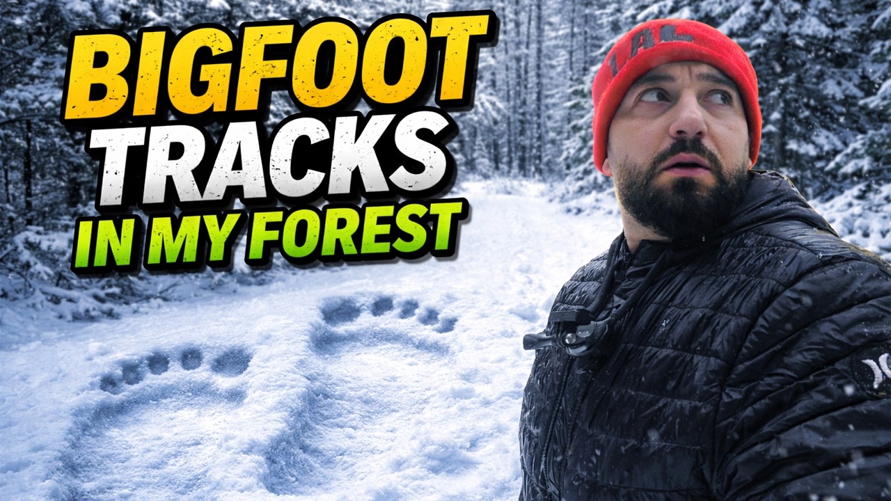 BIGFOOT TRACKS IN MY FOREST.. DAYTIME INVESTIGATION AND I FOUND MORE!!