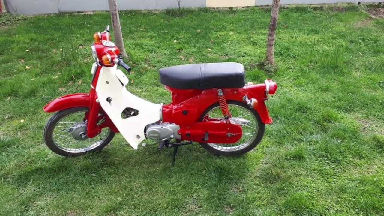 Honda C 50 6v 1973 Anakataskeyh Youtube