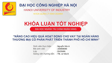 Slide PowerPoint khóa luận tốt nghiệp | Version 1