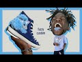 how i made these lion sneakers *easy*