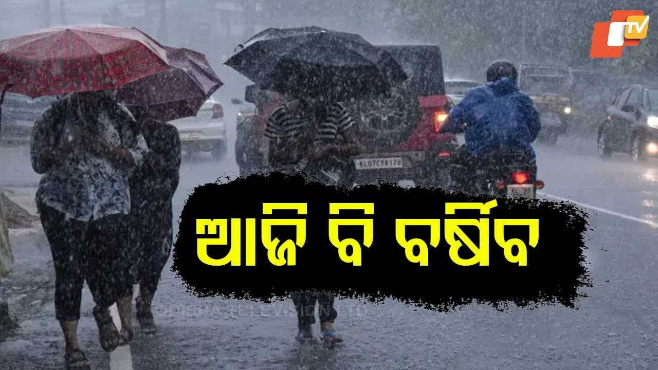 Intermittent Rain Continues Across Odisha, Heavy Showers Expected in Four Districts