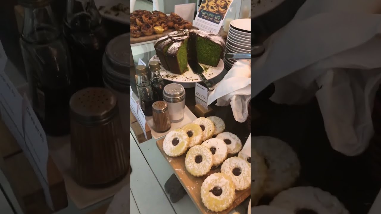 Portuguese cakes and pastries