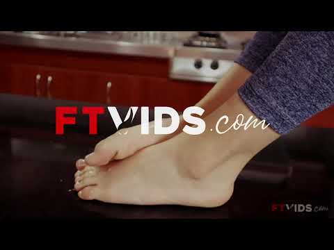 Barefoot Oily Feet