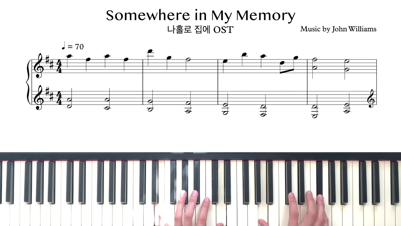 In My Memory 나홀로 집에 | (Home Alone OST) Somewhere in My Memory Piano Cover - YouTube
