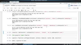 Your first Spark NLP Pipeline