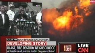 San Bruno Explosion Aftermath (September 10, 2010)