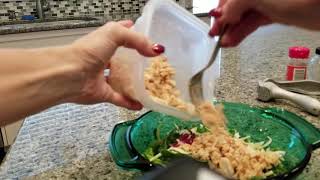 Keto Salmon salad! Healthy fats!