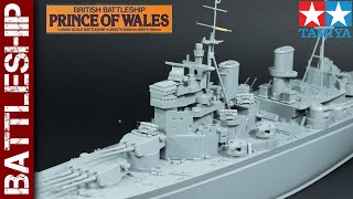 HMS Prince of Wales  my first ship build! (Tamiya 1/350 scale model)