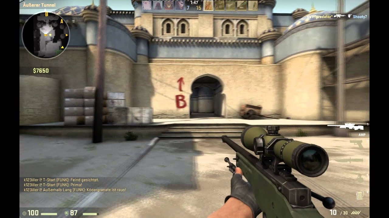 Counter Strike Global Offensive Sniper Montage