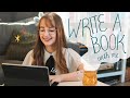 cozy writing vlog ☁️🖋️ draft 4 of my fantasy novel!