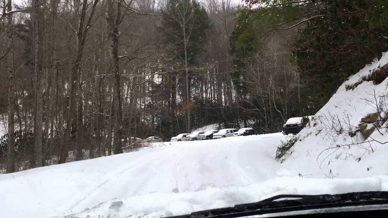 Snow Ride January 22, 2016 Asheville, NC YouTube