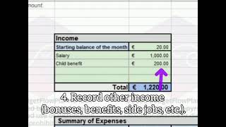 Budget Planner tutorial (Basic version)