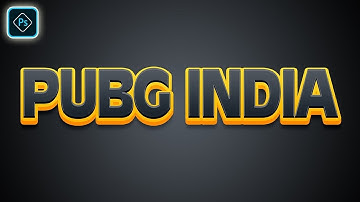 How To Make 3D Gaming Text Effect Photoshop Tutorial