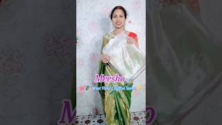 🛍️Elegant Chiffon Saree Look | Simple Yet🥰Viral Chiffon Saree💃 Festival And Party Wear Saree |